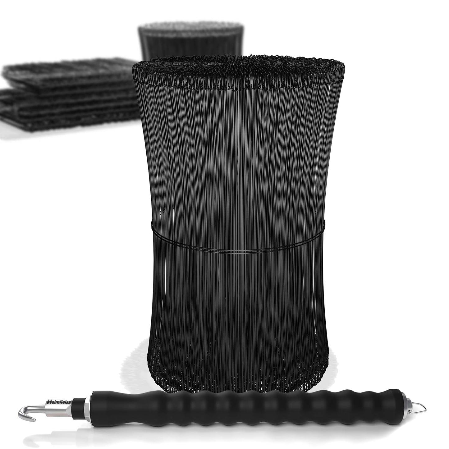 Drillapparat + Ösendraht schwarz ummantelt