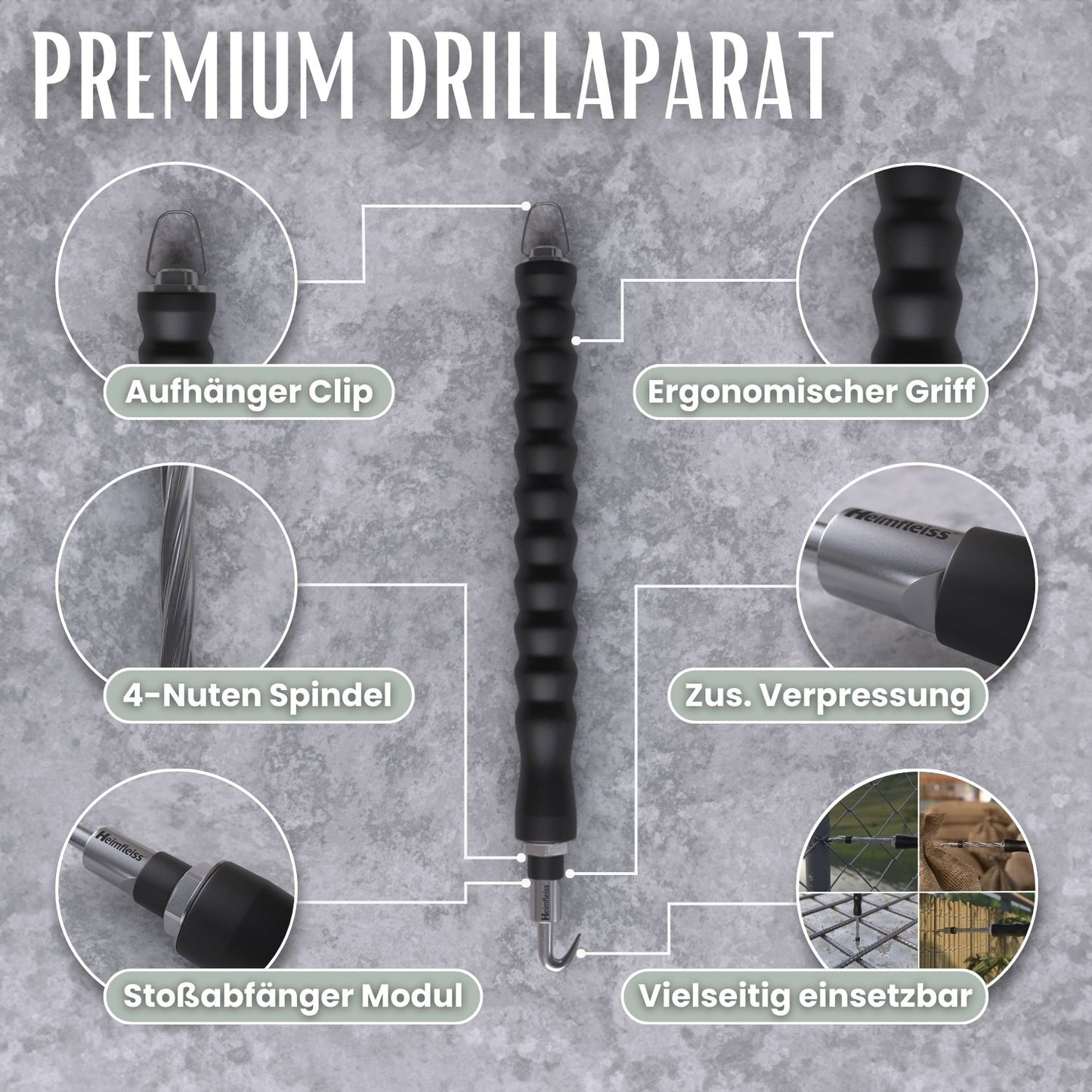 Drillapparat - Draht Driller