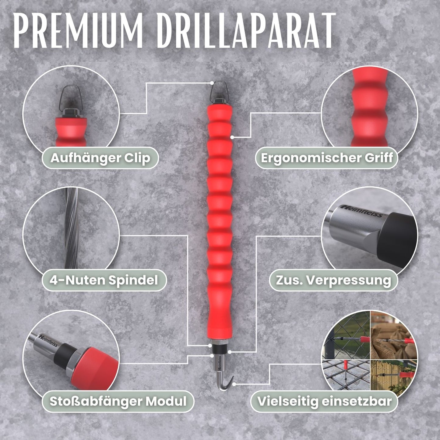 Drillapparat - Draht Driller