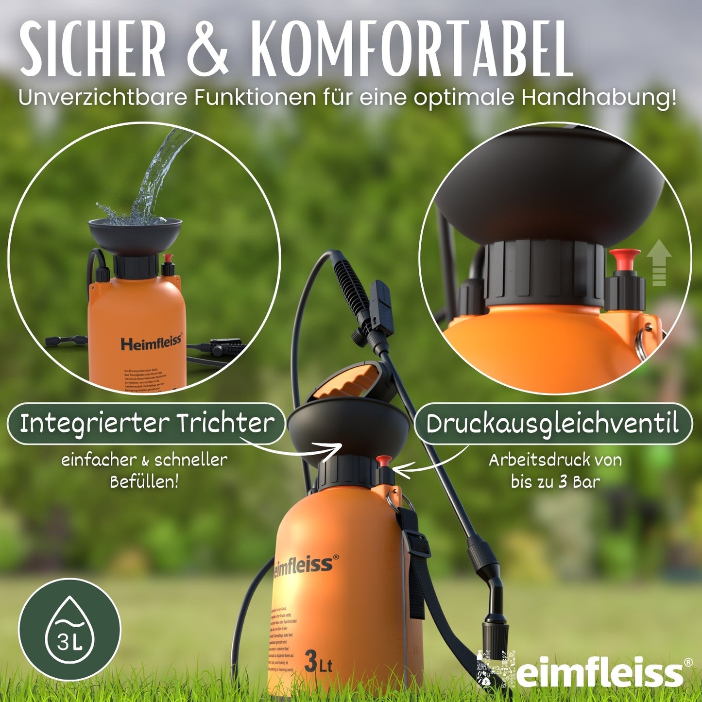 Drucksprüher säurebeständig