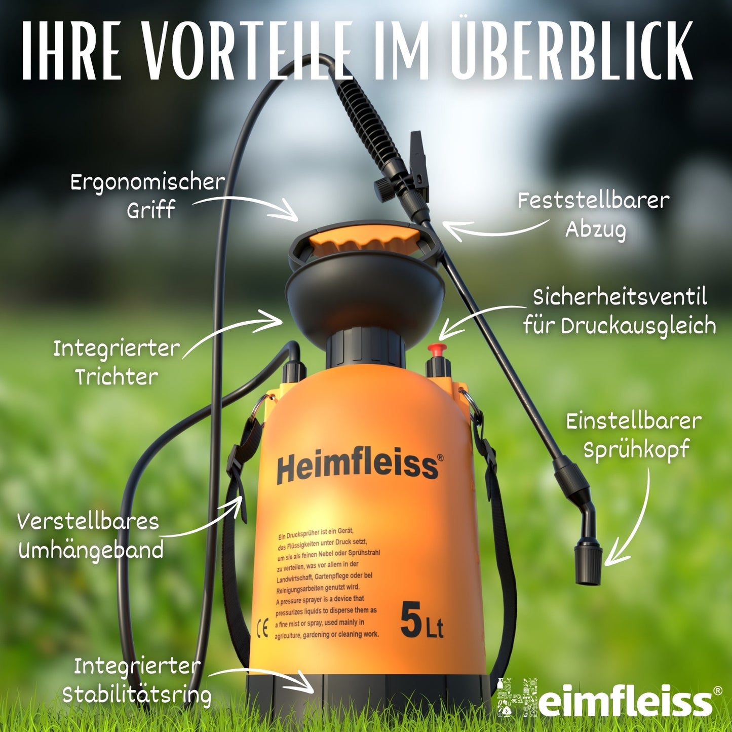 Drucksprüher säurebeständig