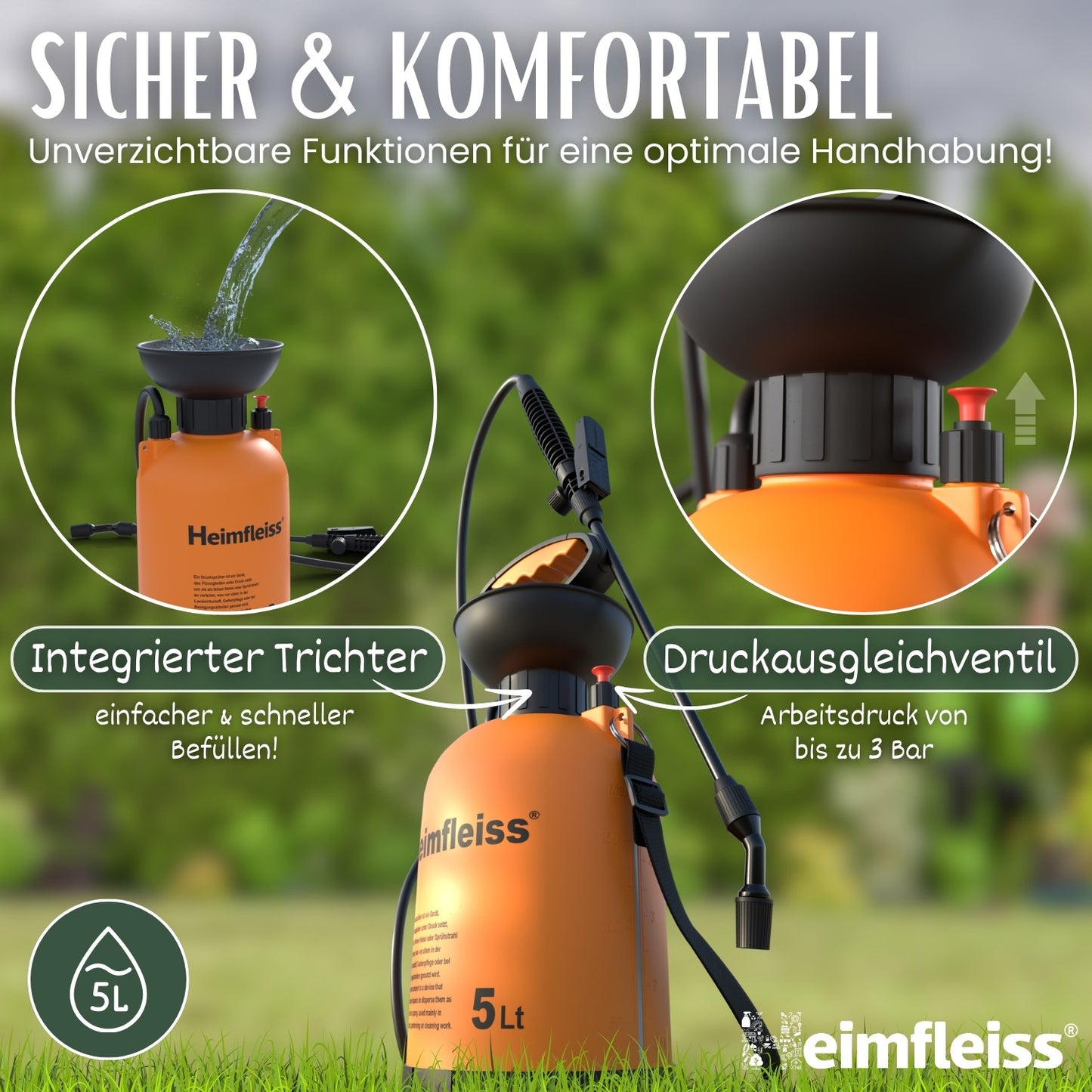 Drucksprüher säurebeständig
