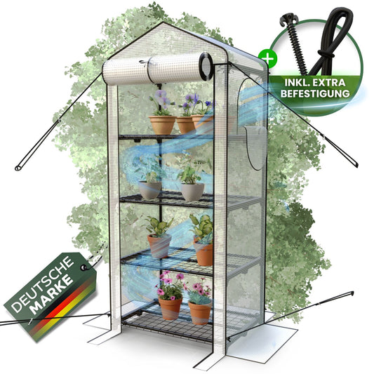 Foliengewächshaus klein