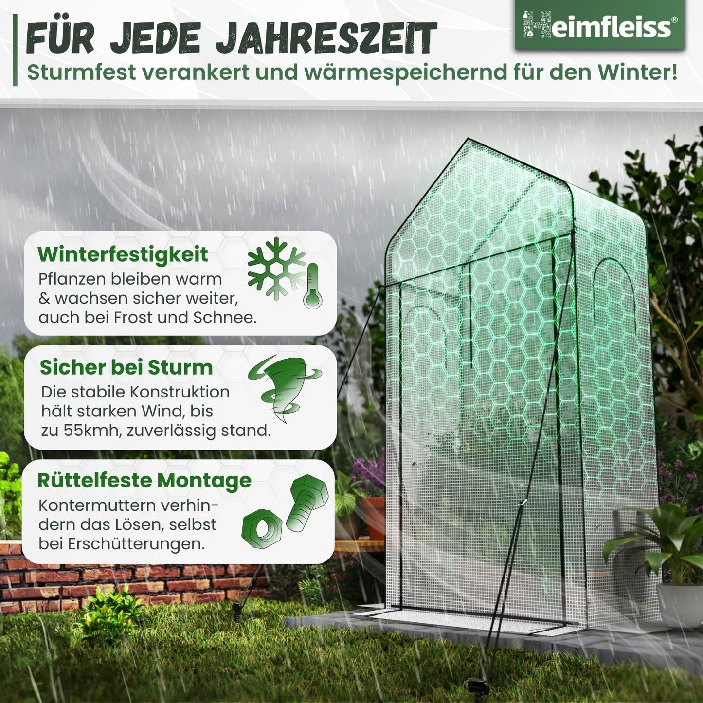 Tomatengewächshaus klein