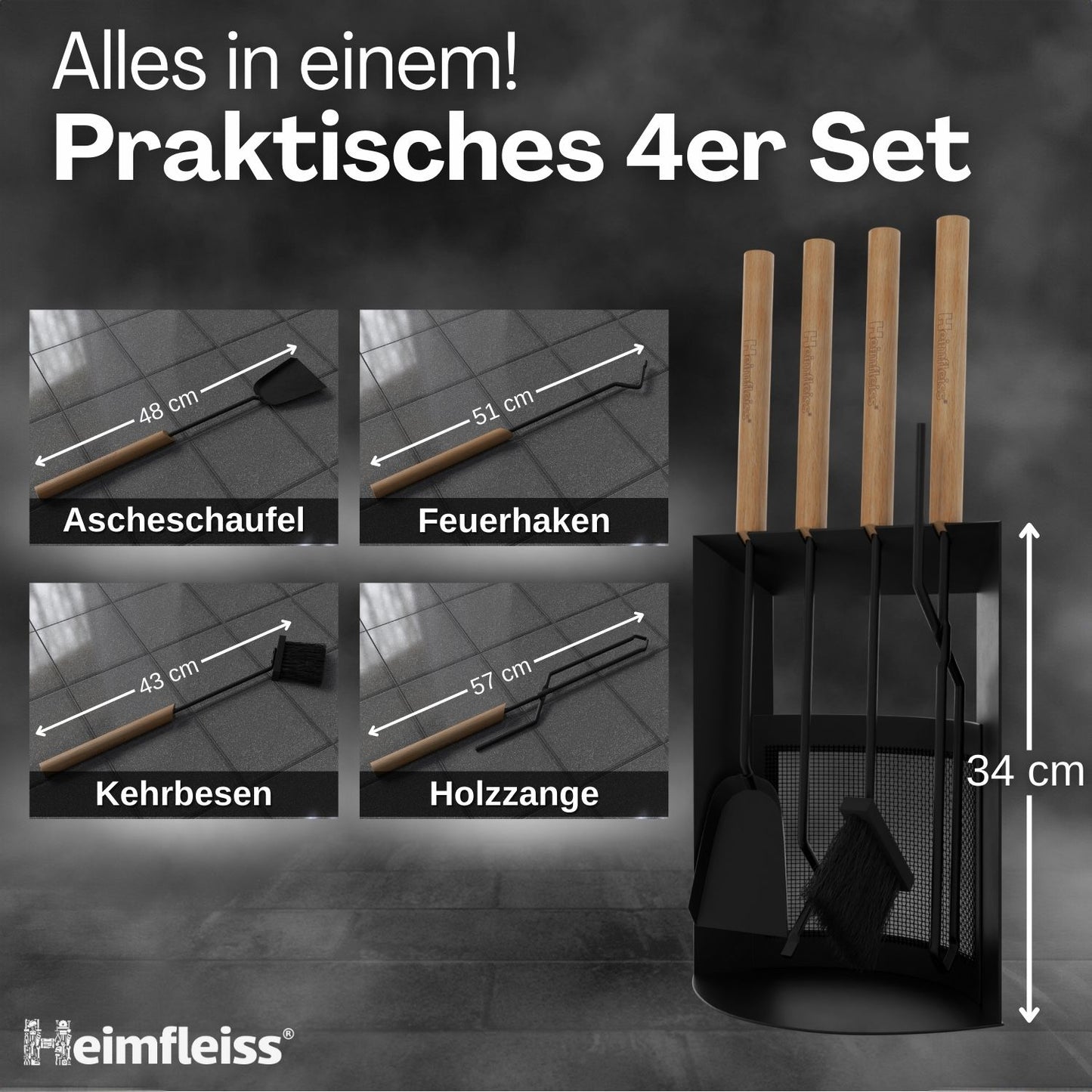 Kaminbesteck -  Modern und Stilvoll