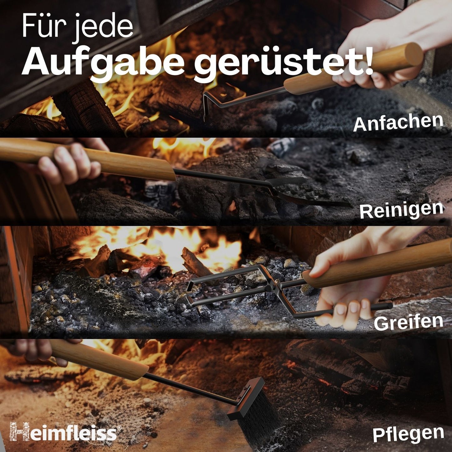 Kaminbesteck -  Modern und Stilvoll