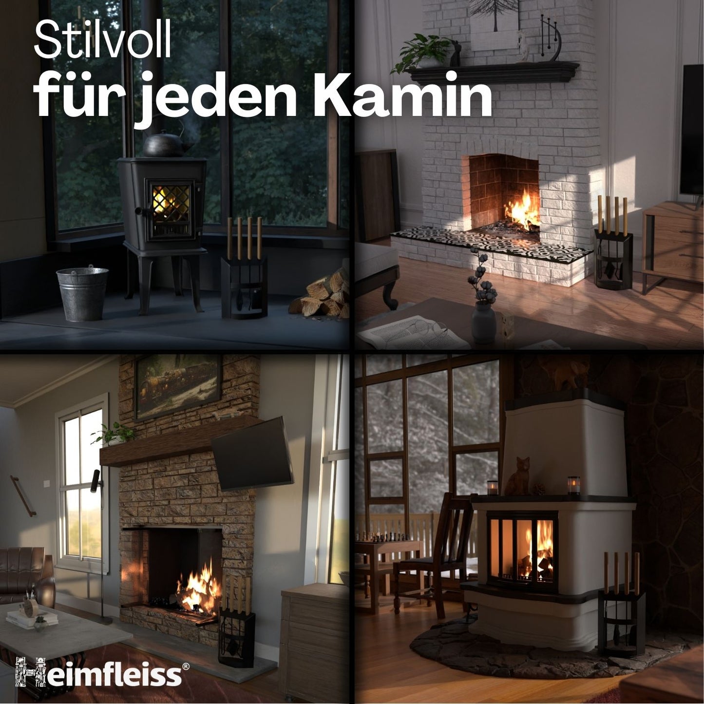 Kaminbesteck -  Modern und Stilvoll