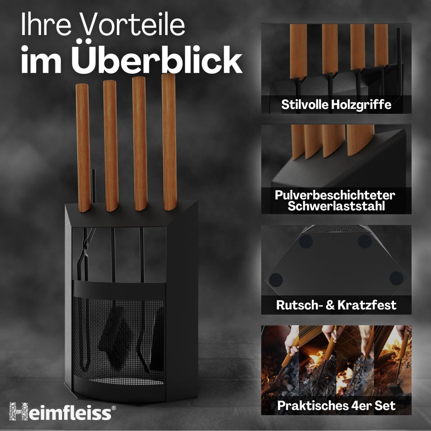 Kaminbesteck - Modernes Design