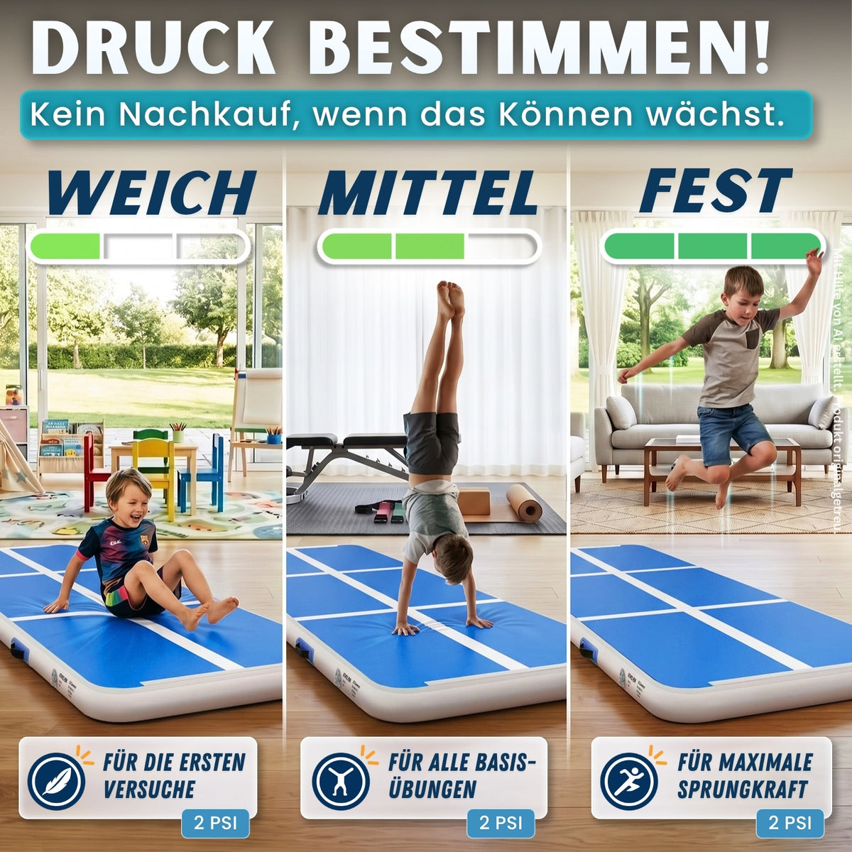 Airtrack Matte 300x100x10 cm