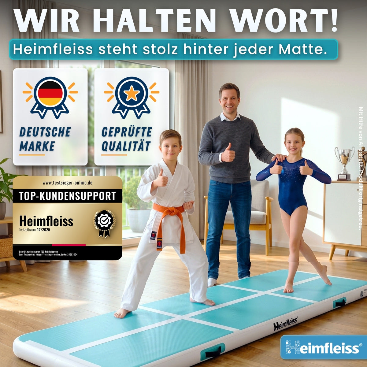 Airtrack Matte 300x100x10 cm