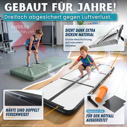 Airtrack Matte 300x100x10 cm