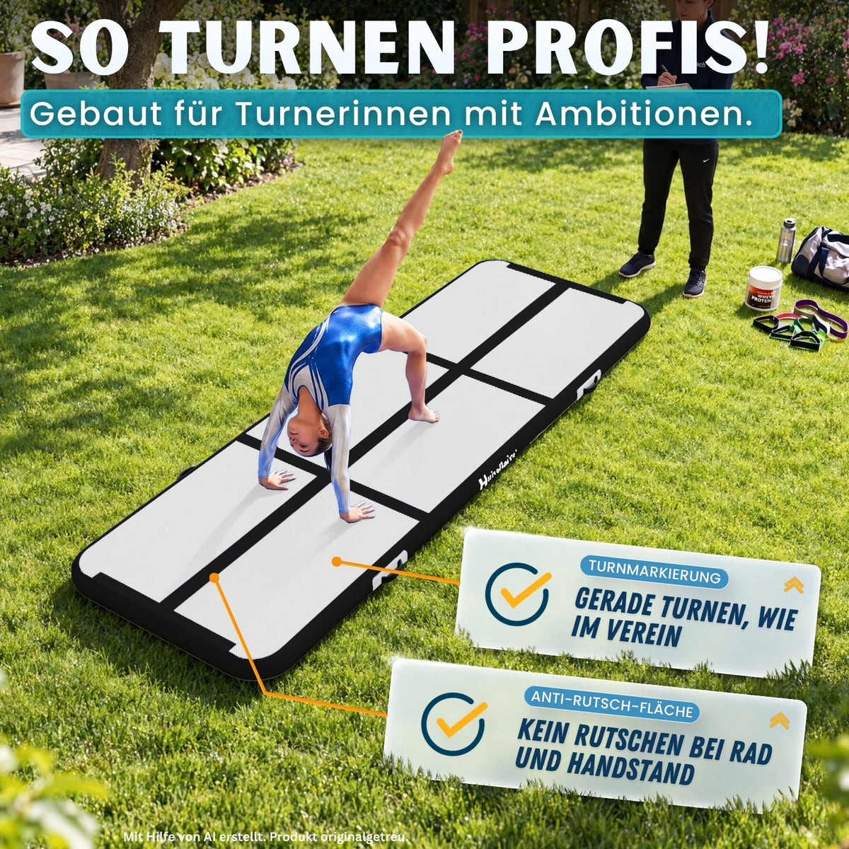 Airtrack Matte 300x100x10 cm