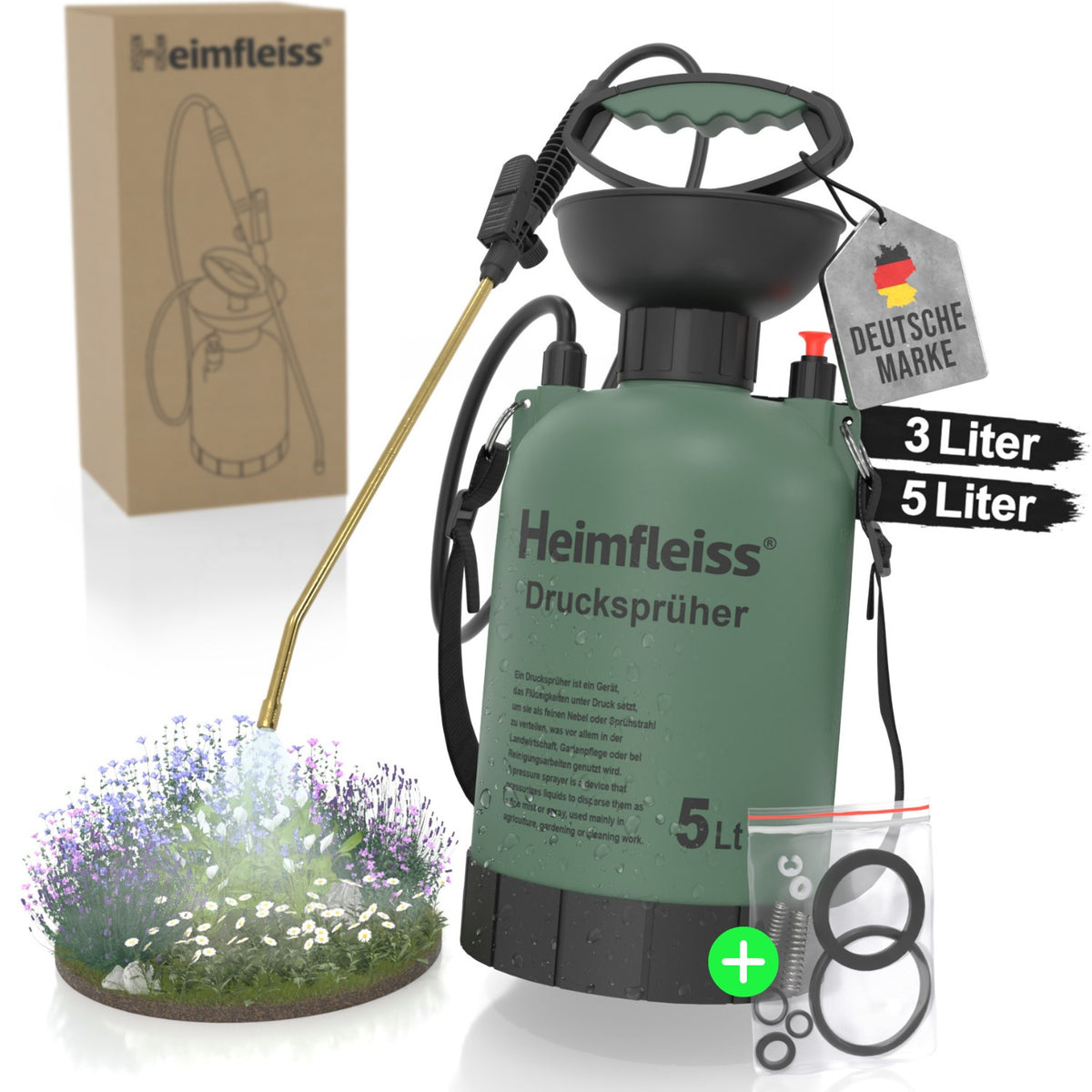 Drucksprüher Garten 3L & 5L