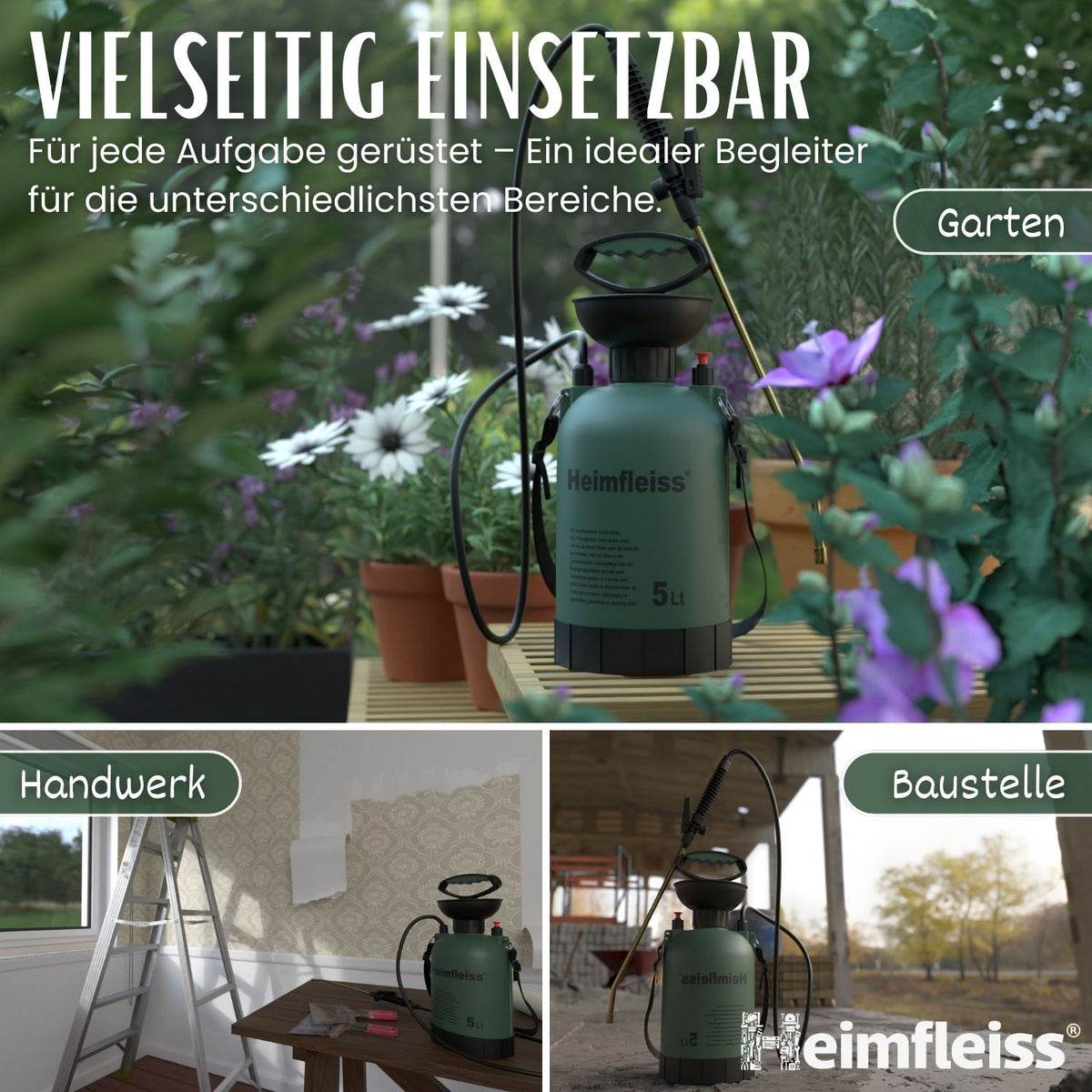 Drucksprüher Garten 3L & 5L