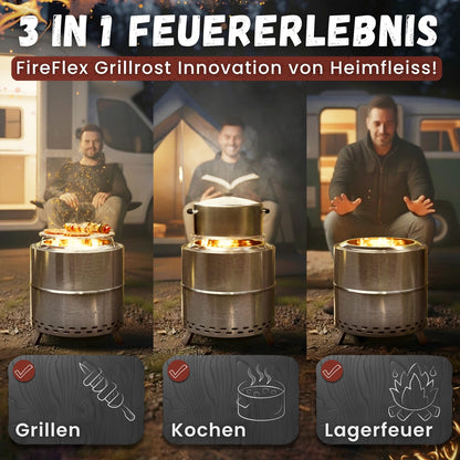 Feuerschale Edelstahl