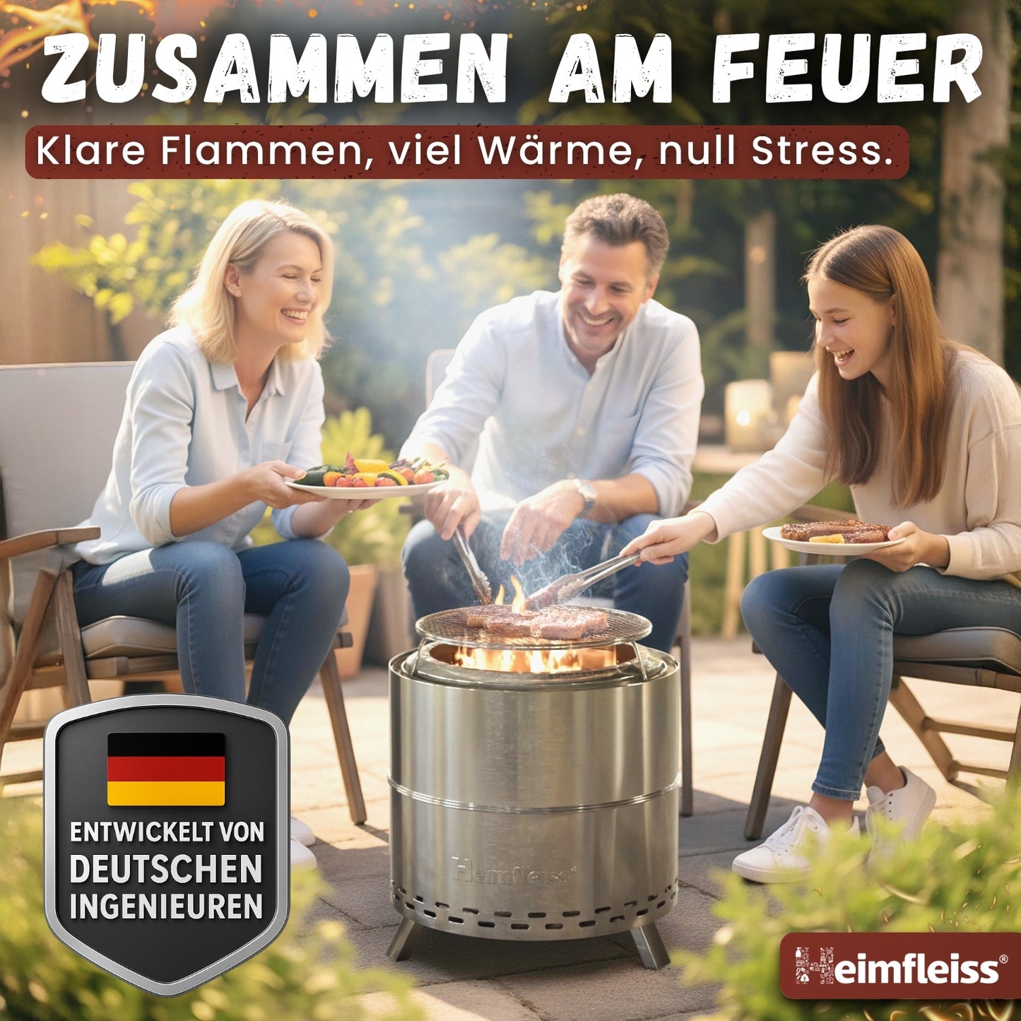 Feuerschale Edelstahl