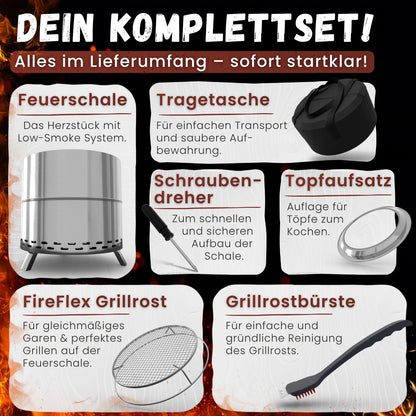 Feuerschale Edelstahl