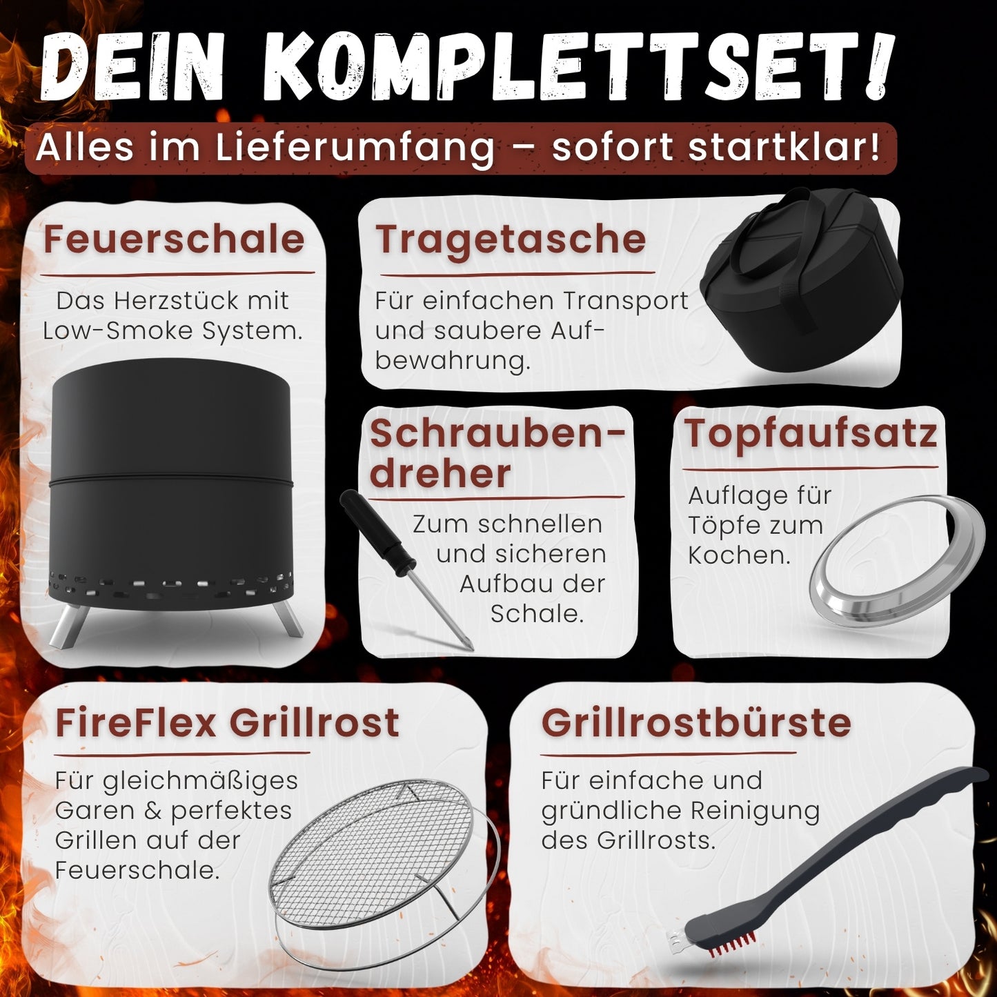 Feuerschale Edelstahl