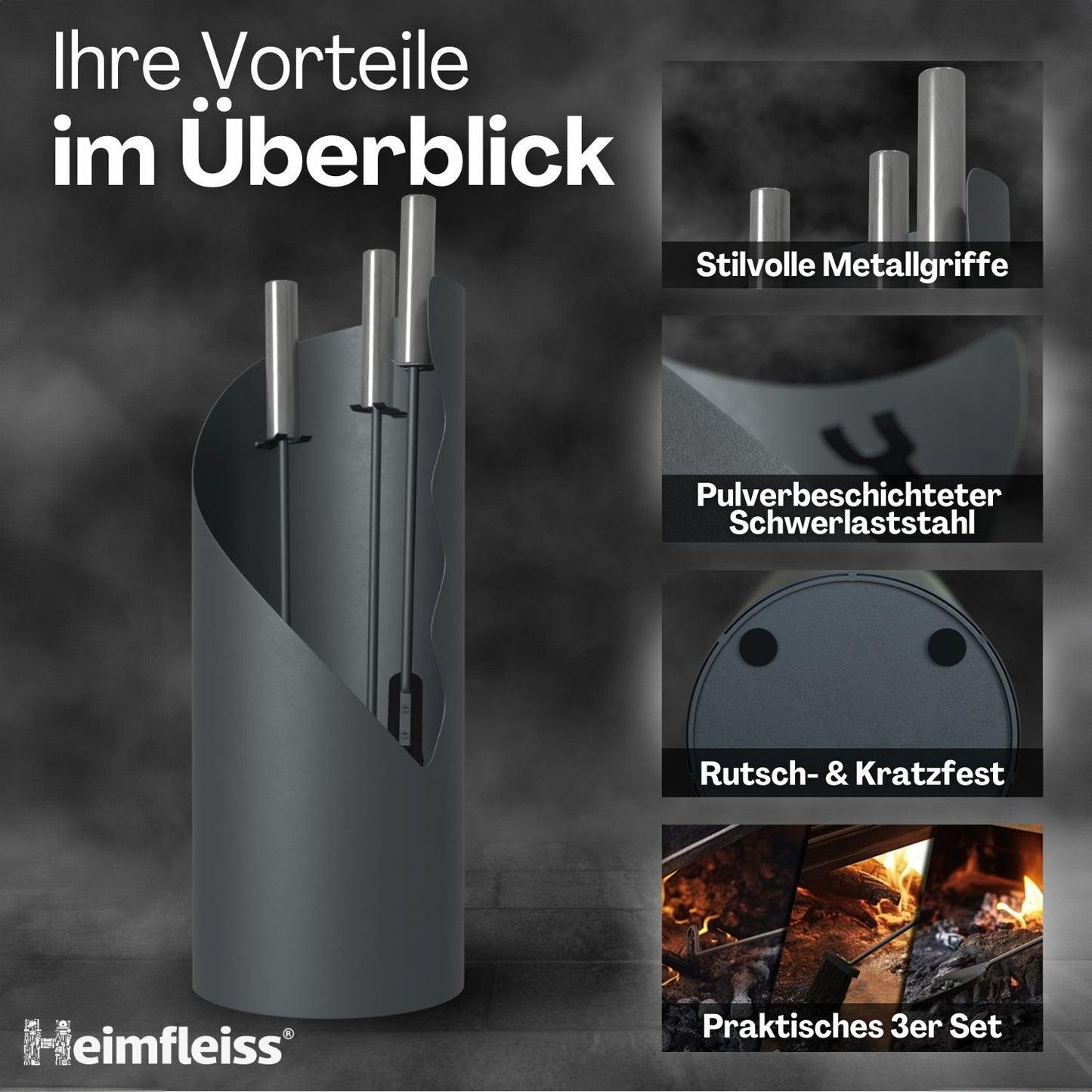 Kaminbesteck -  Modern und Stilvoll