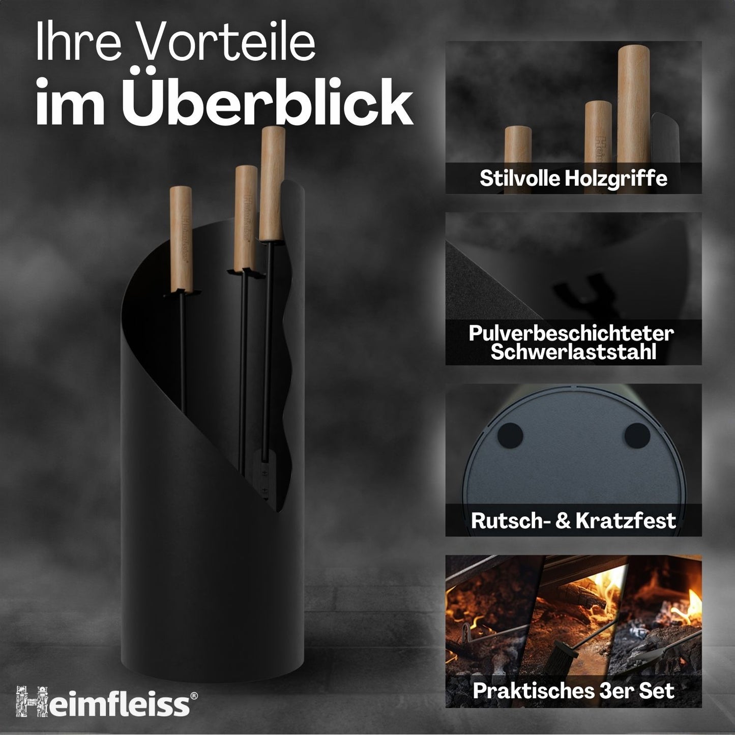 Kaminbesteck -  Modern und Stilvoll