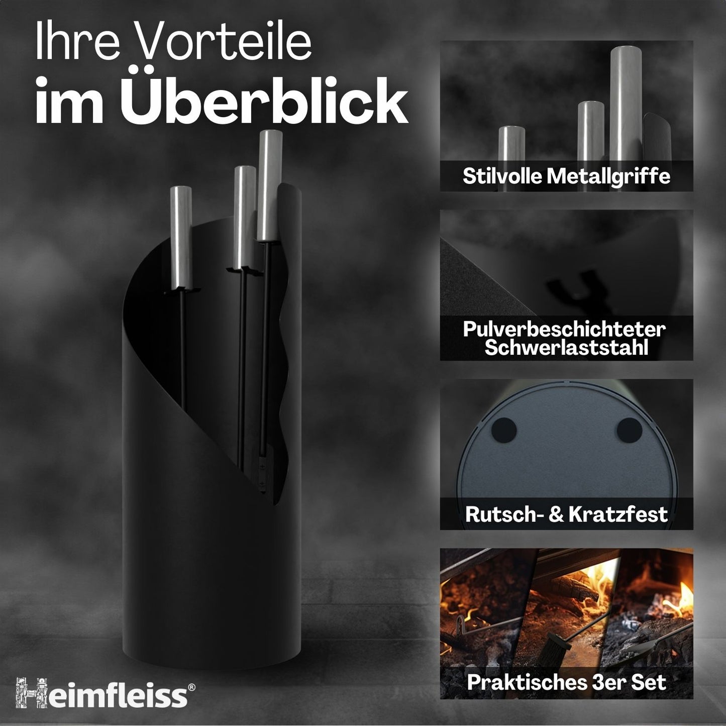 Kaminbesteck -  Modern und Stilvoll