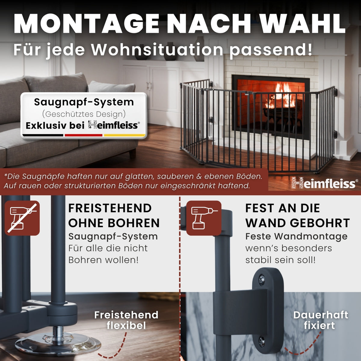 Kaminschutzgitter