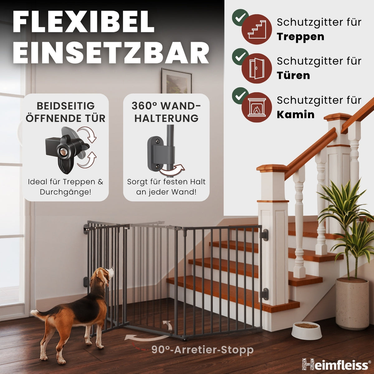Kaminschutzgitter