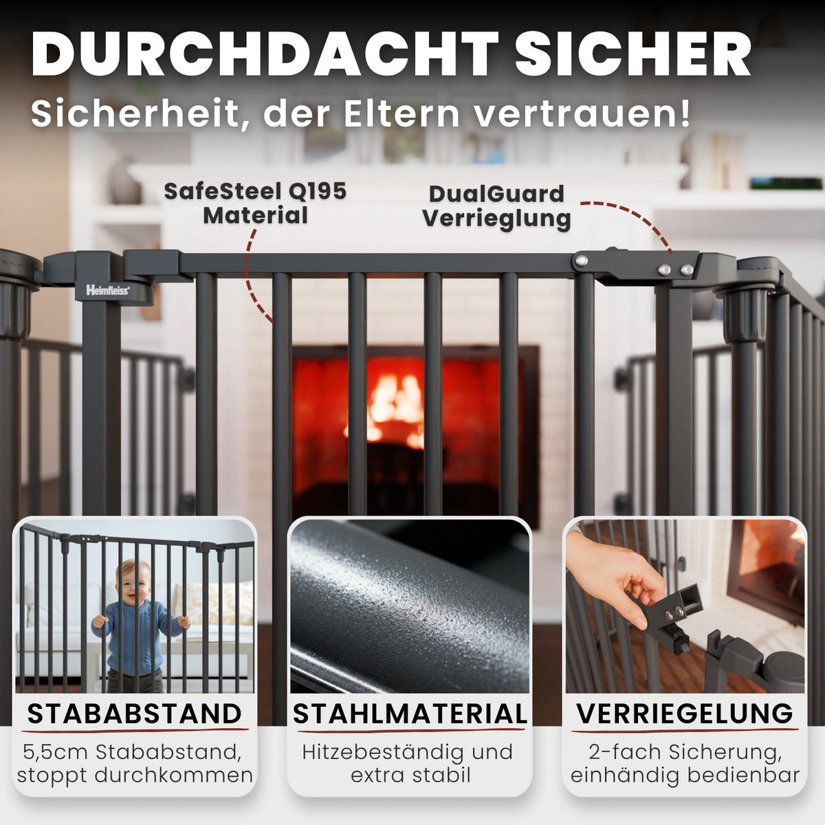 Kaminschutzgitter