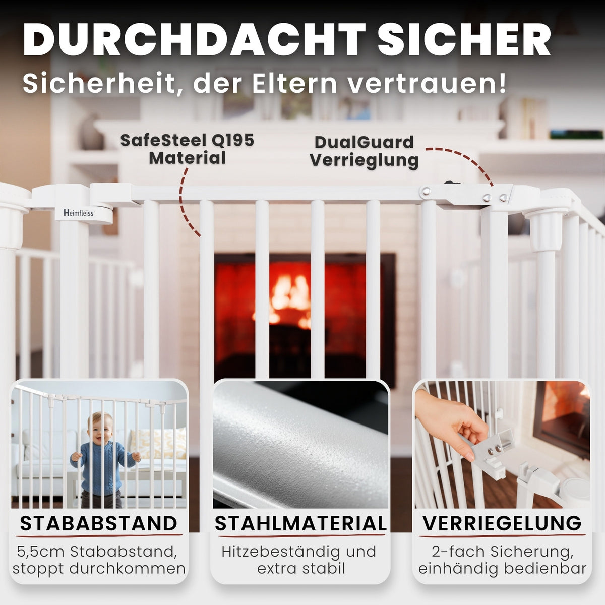 Kaminschutzgitter