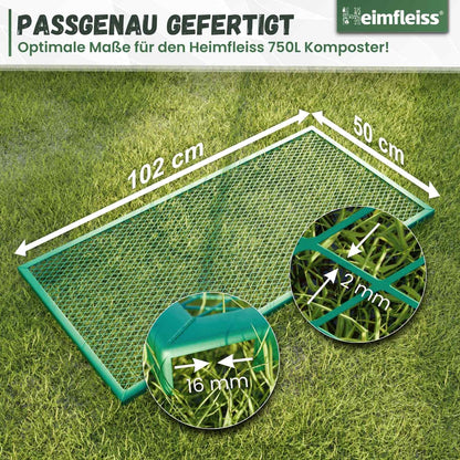 Komposter Deckel für 100x100 cm Metallkomposter