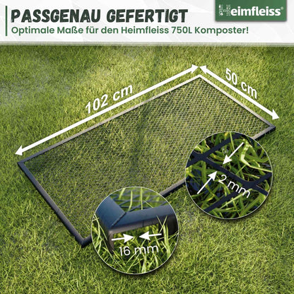 Komposter Deckel für 100x100 cm Metallkomposter