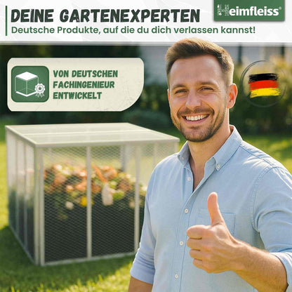 Komposter Deckel für 100x100 cm Metallkomposter