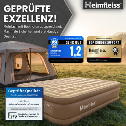 Luftmatratze selbstaufblasend