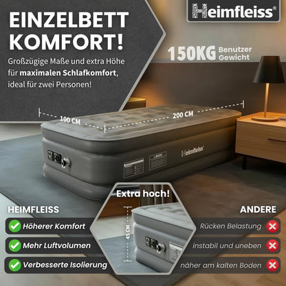 Luftmatratze selbstaufblasend