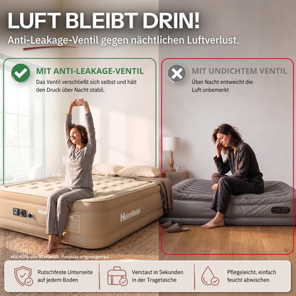 Luftmatratze selbstaufblasend