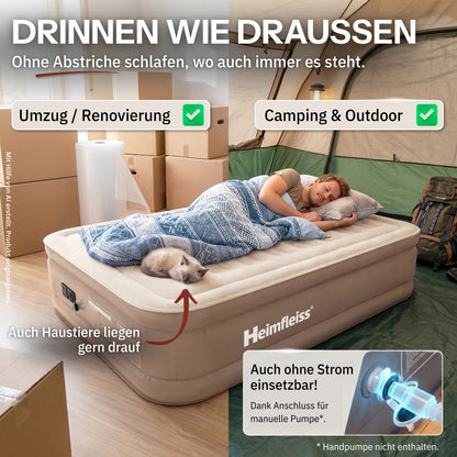 Luftmatratze selbstaufblasend