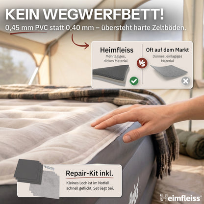 Luftmatratze selbstaufblasend