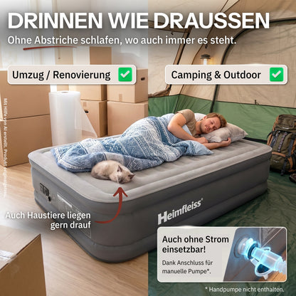 Luftmatratze selbstaufblasend