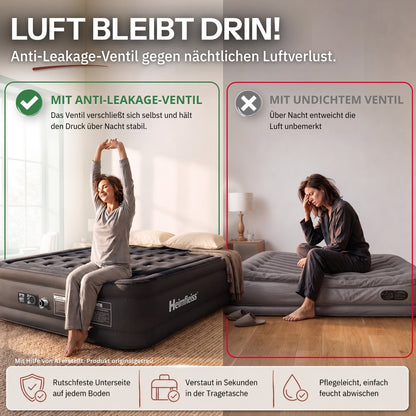 Luftmatratze selbstaufblasend