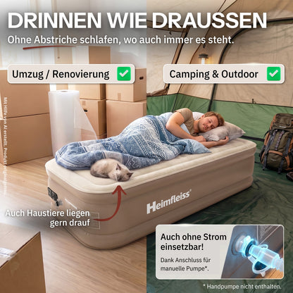 Luftmatratze selbstaufblasend