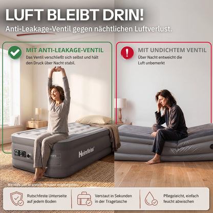 Luftmatratze selbstaufblasend