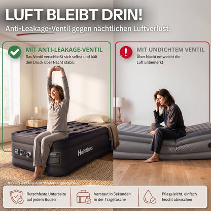 Luftmatratze selbstaufblasend