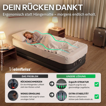 Luftmatratze selbstaufblasend