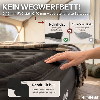 Luftmatratze selbstaufblasend